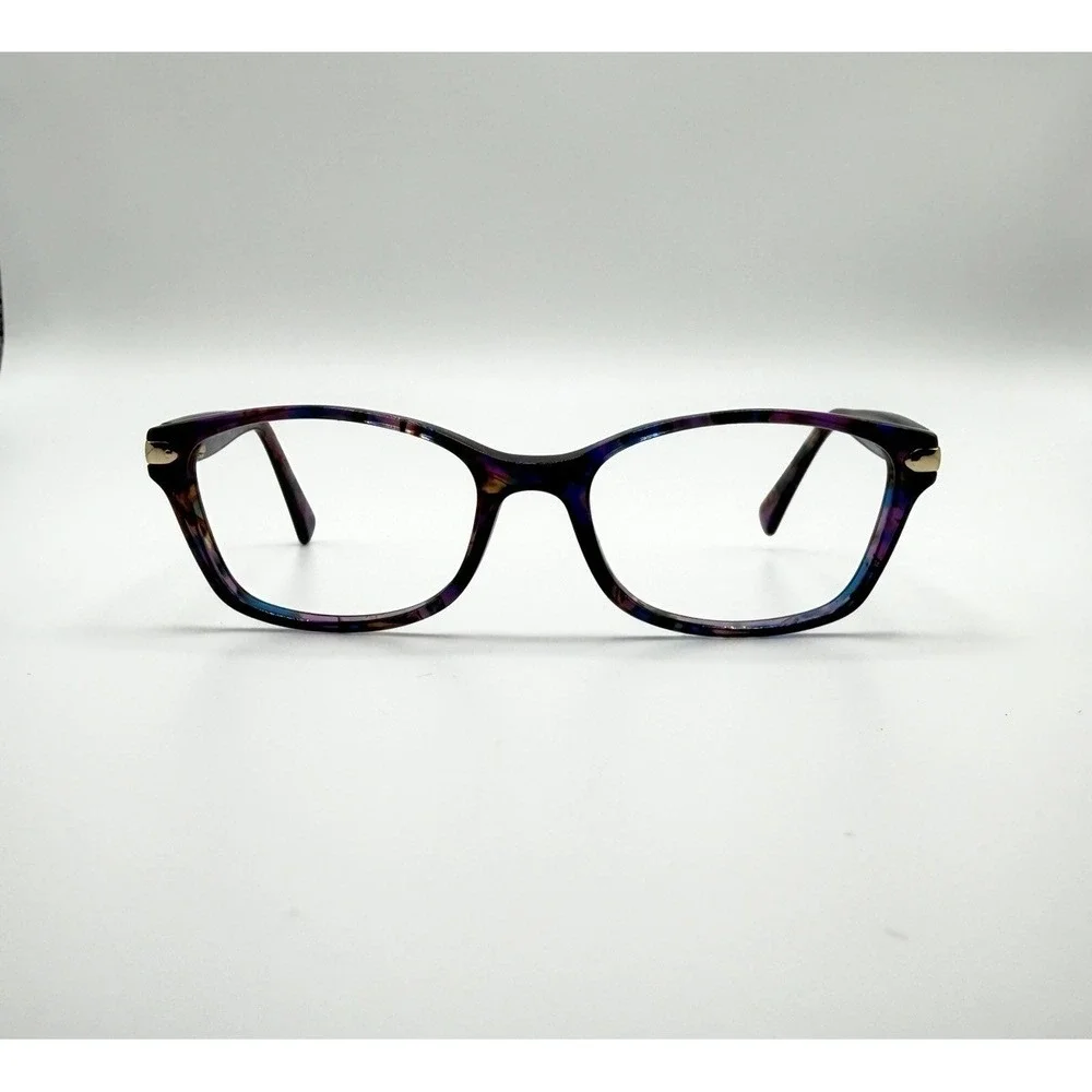 COACH HC 6065 5288 (CONFETTI PURPLE) 51-17-135 Full Rim Eyeglasses Frames Only